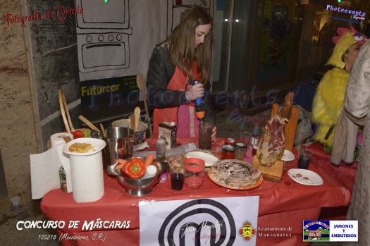 Concurso de mascaras 2018 en Manzanares